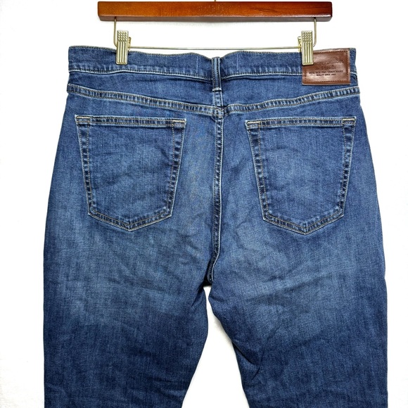 Abercrombie & Fitch Men’s Jeans Signature Stretch Athletic Slim 34x34 Dark Wash - Picture 5 of 8